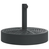 Vidaxl Parasol base for sticks of Ø38 48 mm 25 kg round