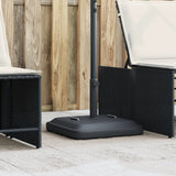 Vidaxl Parasol base with handles for stick Ø38 48 mm 27 kg square