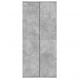 VidaXL shoe cabinet 80x39x178 cm chipboard Betongrijs