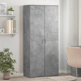 VidaXL shoe cabinet 80x39x178 cm chipboard Betongrijs