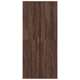 VidaXL shoe cabinet 80x39x178 cm Cut wood brown oak color