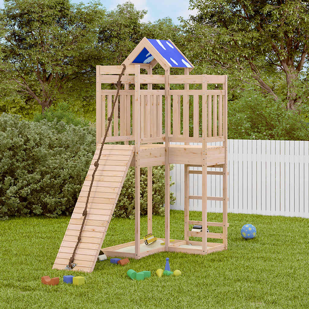 Vidaxl Speelhuis Solid pine