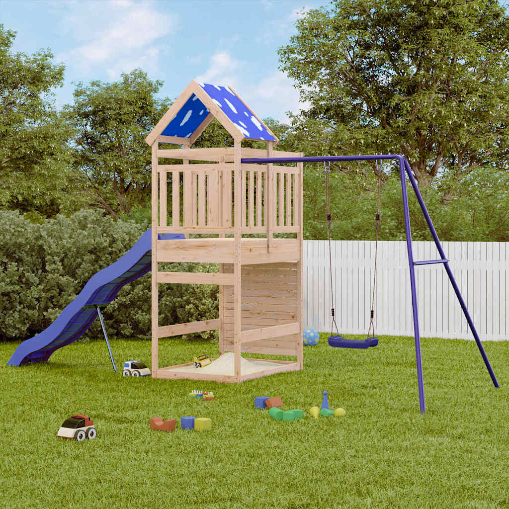 Vidaxl Speelhuis Solid pine