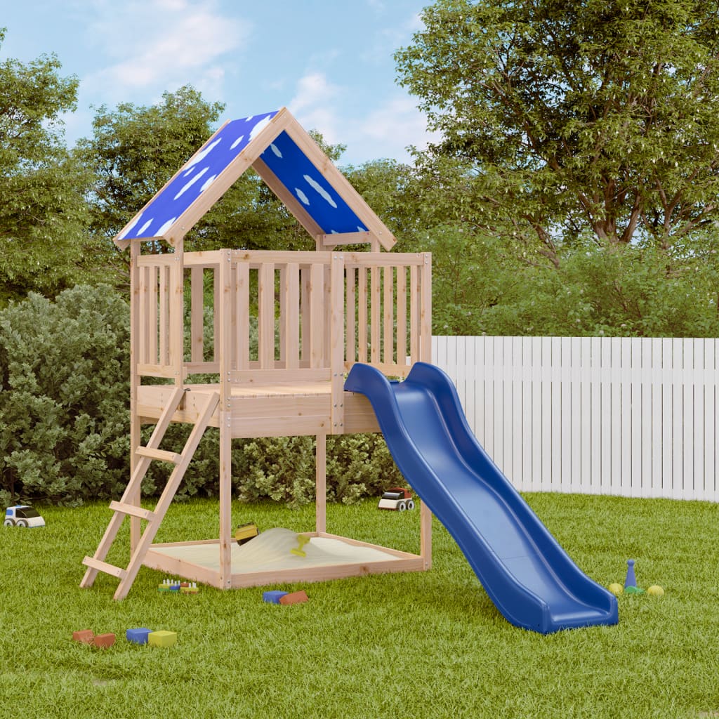 Vidaxl Speelhuis Solid pine