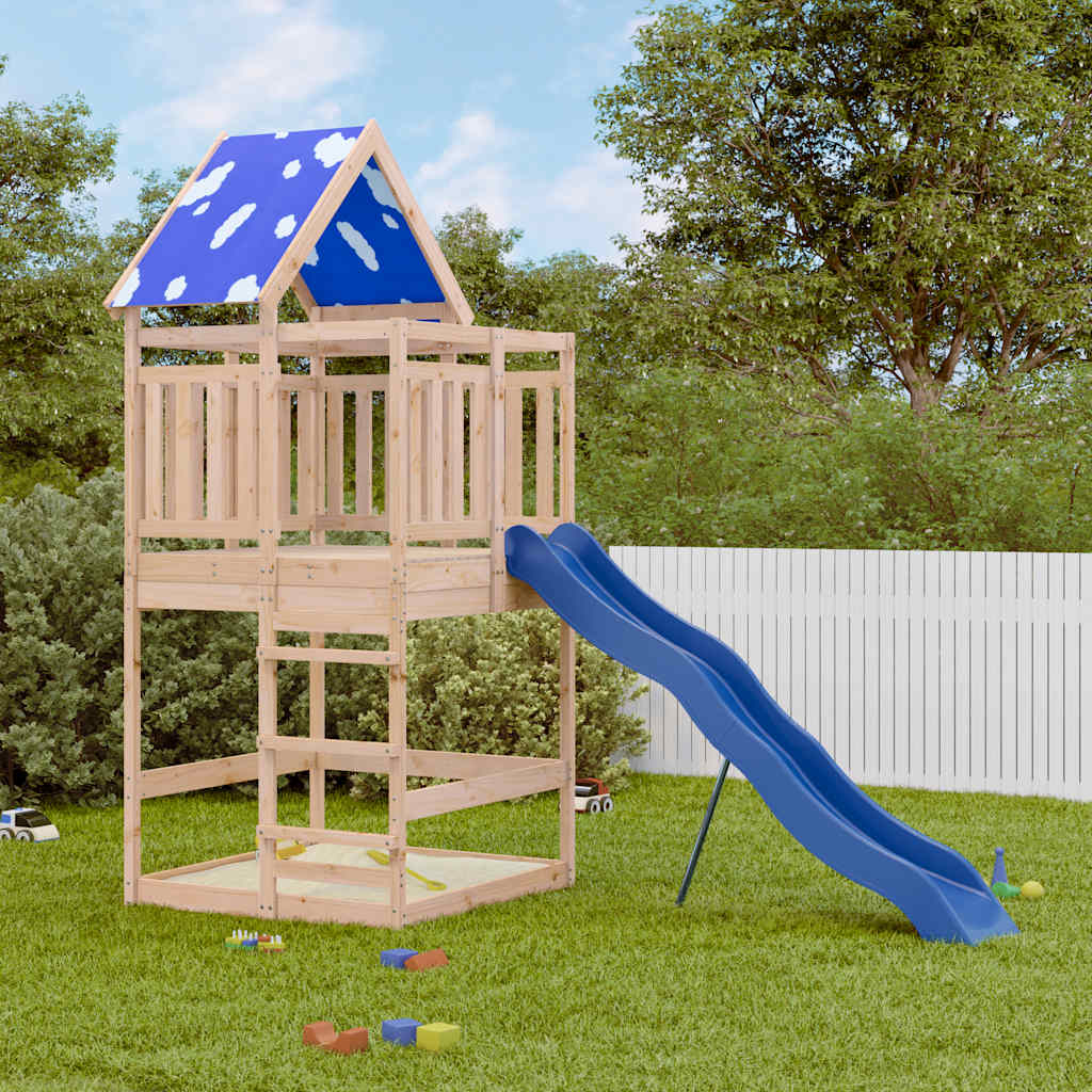 Vidaxl Speelhuis Solid Pine
