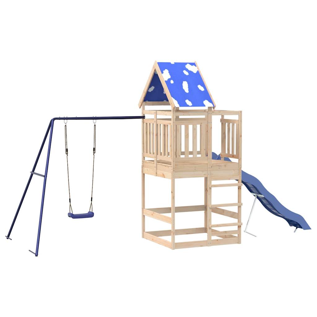 Vidaxl Speelhuis Solid pine