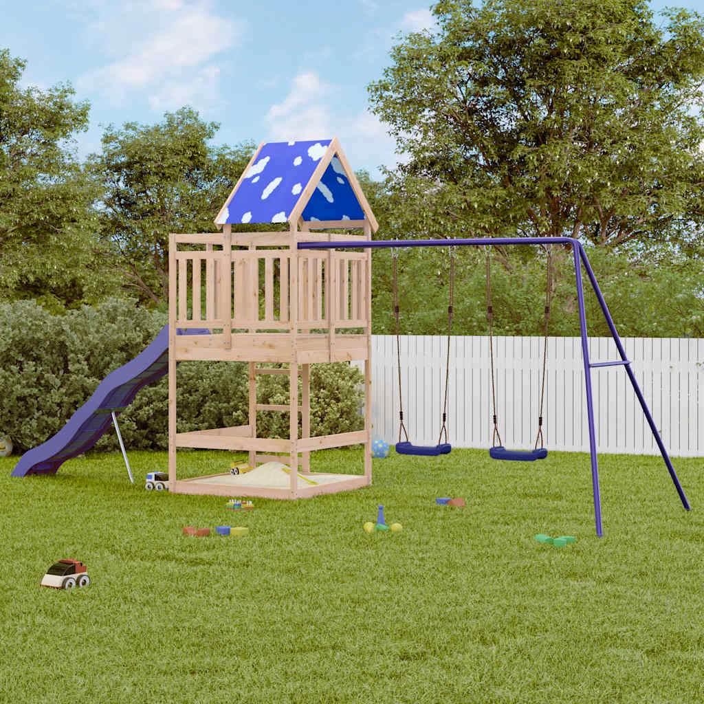 Vidaxl Speelhuis Solid pine