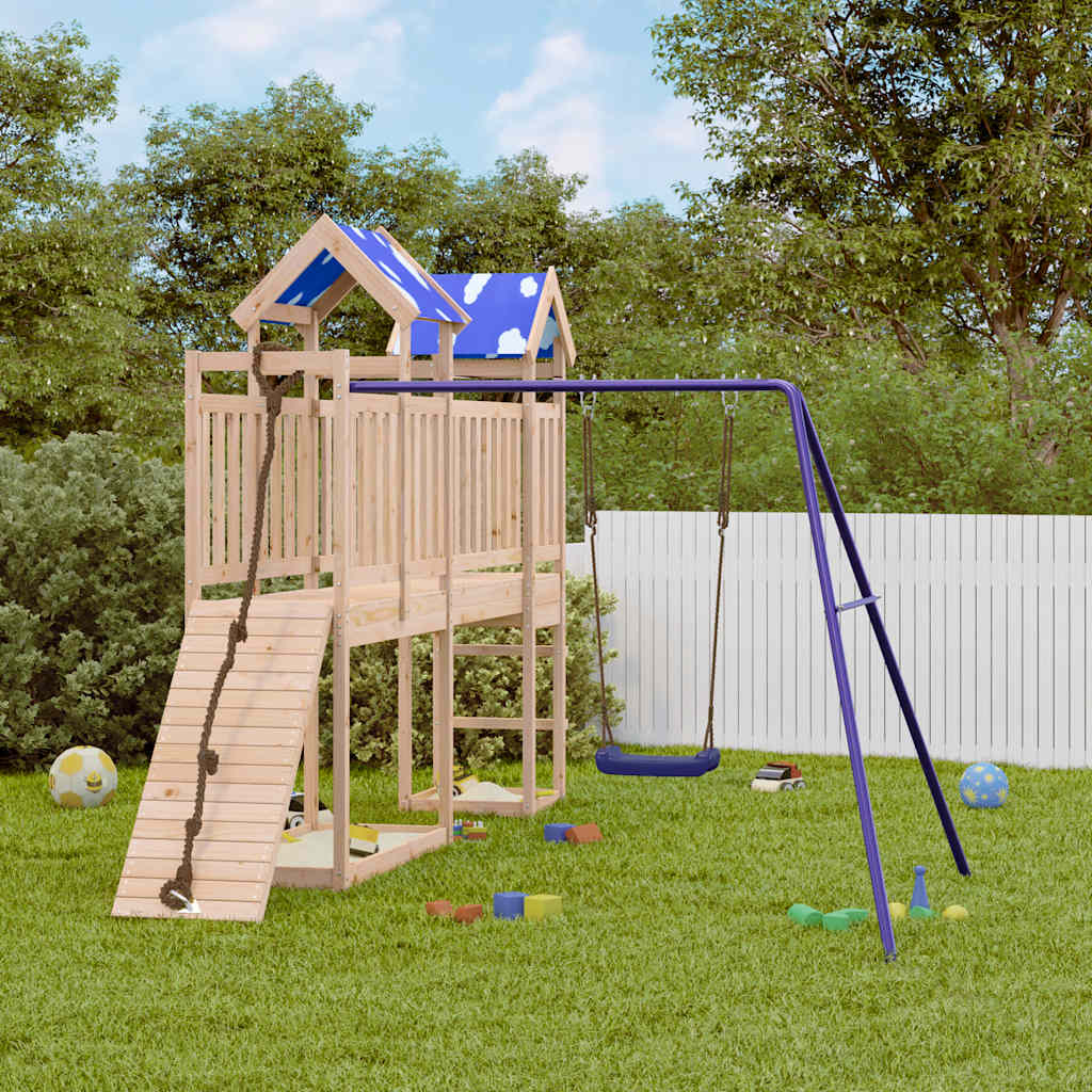 Vidaxl Speelhuis Solid pine