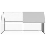 Vidaxl Chicken Coop 2x4x2 M galvaniserat stål