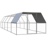 Vidaxl Poulet Coop 3x10x2 m Galvanisé Steel