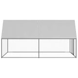 Vidaxl kurczak Coop 2x4x2 M ocynkowana stal