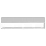 Vidaxl Chicken Coop 2x8x2 M galvaniserat stål