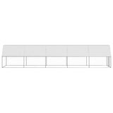 Vidaxl Chicken Coop 2x10x2 M galvaniserat stål