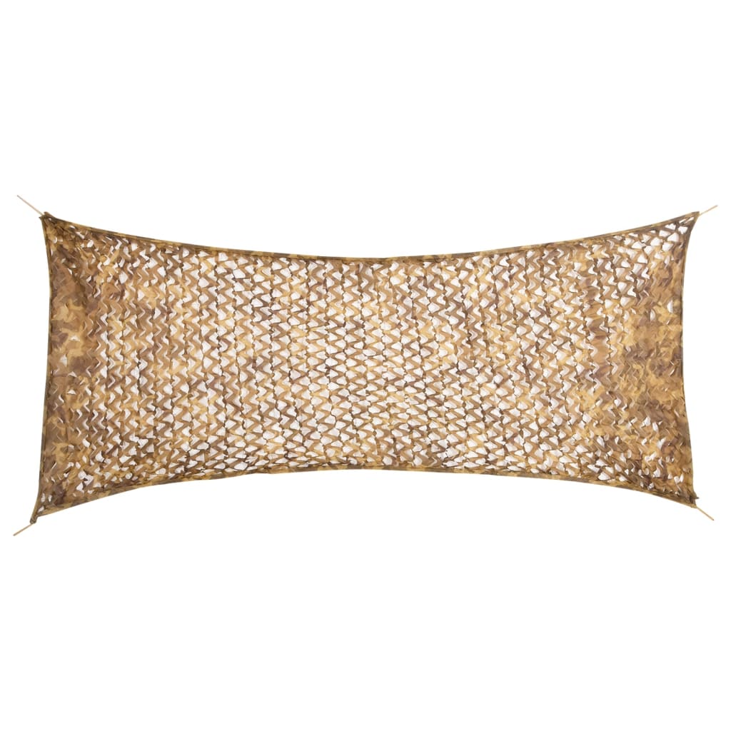 VidaXL Camouflagenet with storage bag 312x140 cm sand -colored