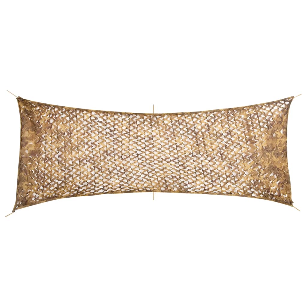 VidaXL Camouflagenet with storage bag 412x144 cm sand -colored