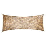 Vidaxl camouflegetnet mat Späichere Bag 721x294 cm Sand -colored