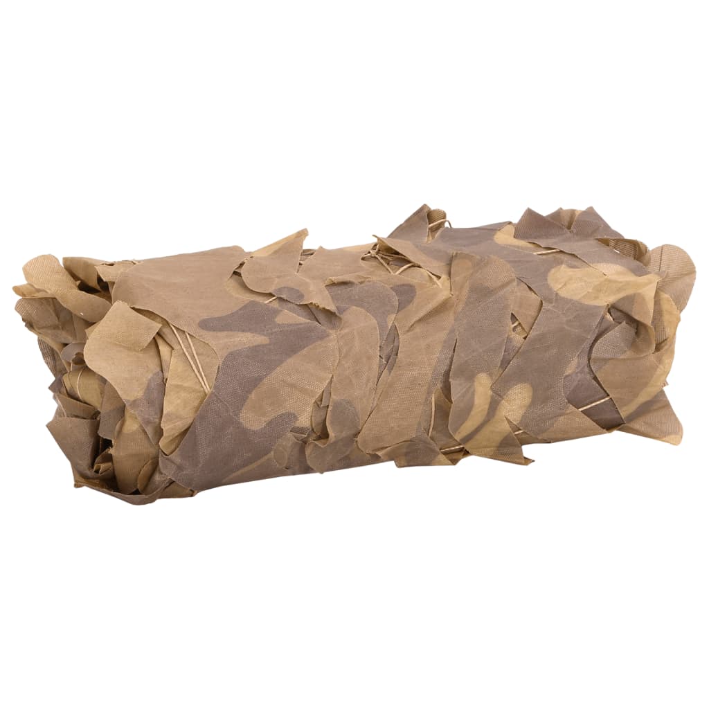 Vidaxl Camouflagenet s úložným sáčkem 416x402 cm písek -
