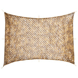 Vidaxl camouflegetnet mat Späichere Täsch 516x400 cm Sand -colored