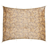 Vidaxl camouflegetnet mat Späichere Bag 6 618111 cm Sand -colored