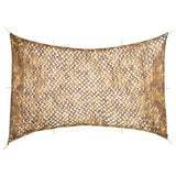 Vidaxl camouflegetnet mat Späichere Bags 724x515 cm Sand -colored