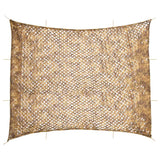 Vidaxl camouflegetnet mat Späichere Bags 729x602 cm Sand -colored