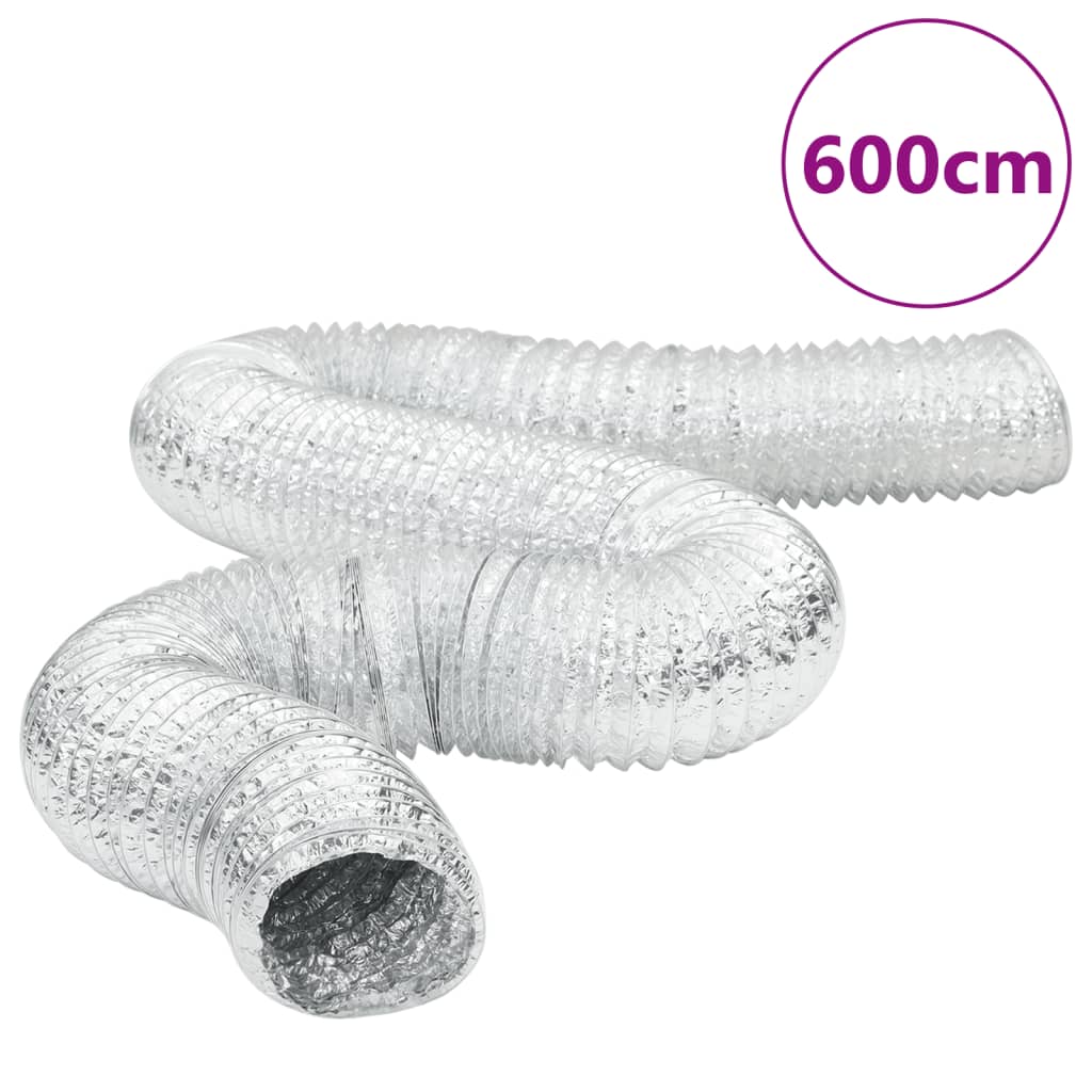 Vidaxl Ventilation hose Ø10 cm 6 m aluminum