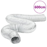 Vidaxl Ventilation hose Ø10 cm 6 m aluminum