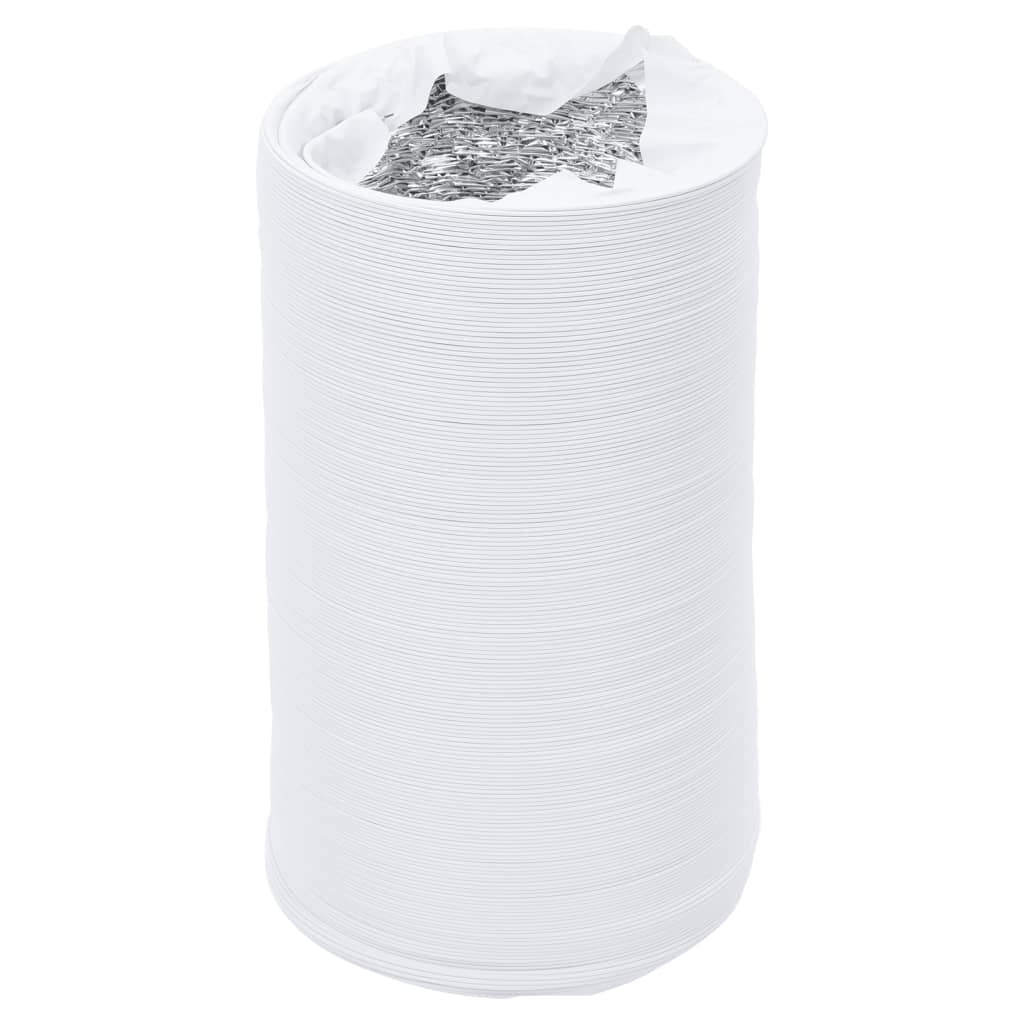 Vidaxl Ventilation hose Ø10 cm 6 m aluminum and PVC