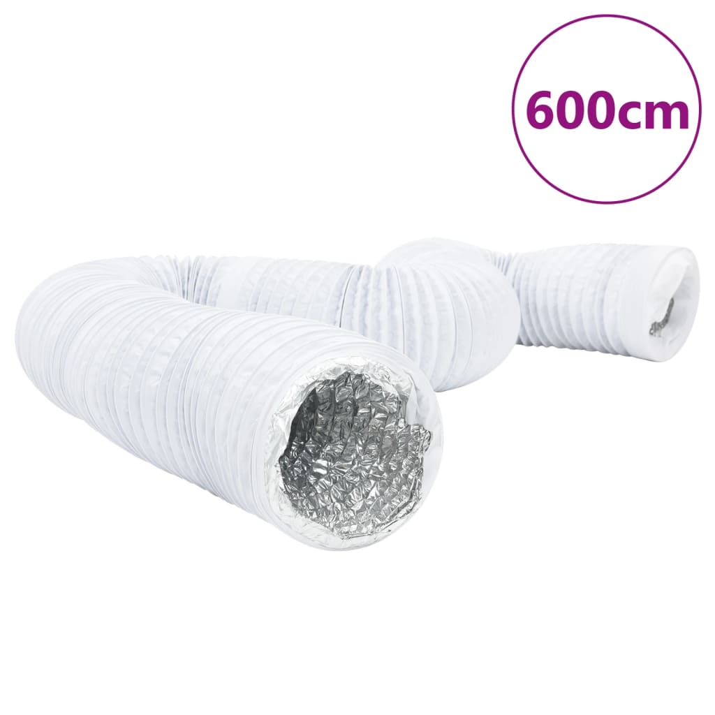 Vidaxl Ventilation hose Ø12.5 cm 6 m aluminum and PVC