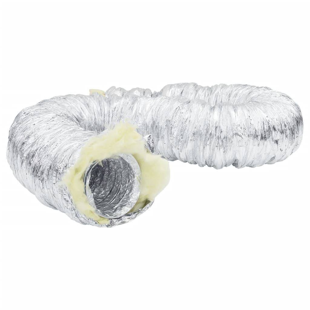 Vidaxl Ventilation hose insulated Ø10 cm 6 m aluminum