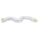 Vidaxl -ventilationslangisolerad Ø15 6 m cm aluminium