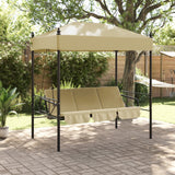 Vidaxl Swing Bench s markýzkovým ocelovým pískem -