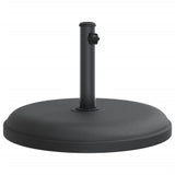 Vidaxl parasolfot for pinner av Ø32 35 38 mm 25 kg runde