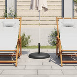 Vidaxl parasolfot for pinner av Ø32 35 38 mm 25 kg runde