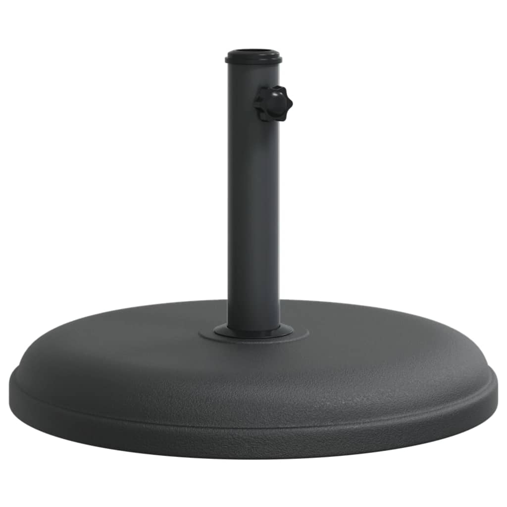 Vidaxl Pie de parasol para palos de Ø32 35 38 mm 15 kg redondo