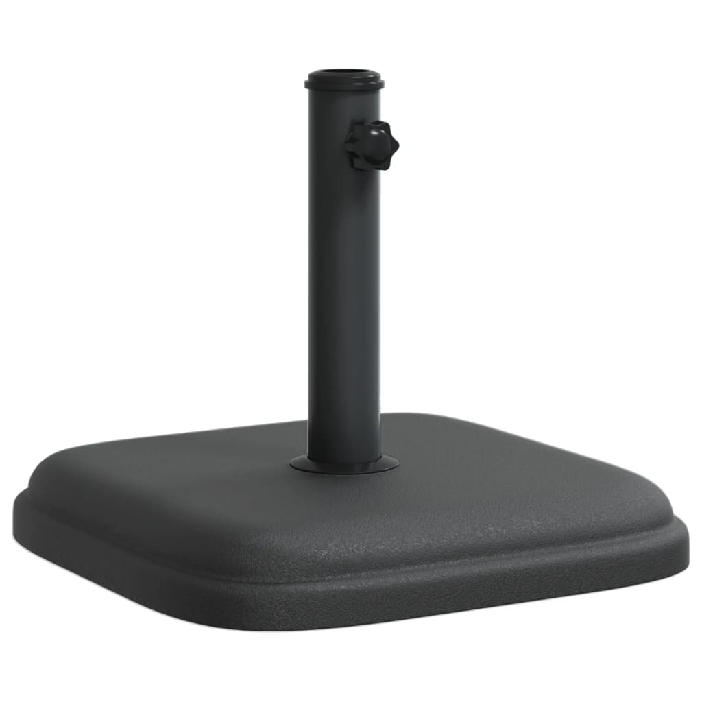 Vidaxl Parasol Base per bastoncini di Ø32 35 38 mm 11 kg quadrati