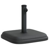 Vidaxl Parasol Base per bastoncini di Ø32 35 38 mm 11 kg quadrati