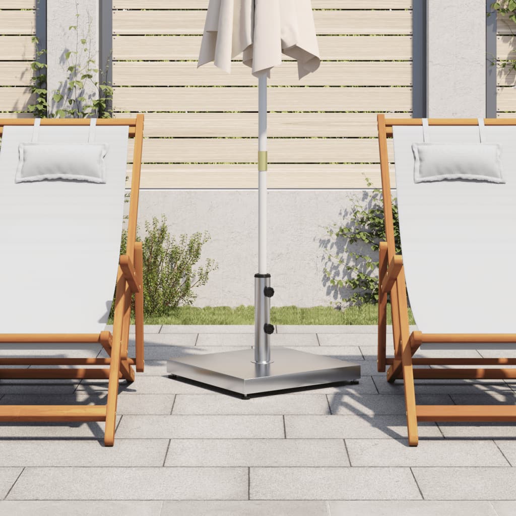 Vidaxl Parasol Base dla patyków Ø32 38 48 mm 28 kg kwadrat
