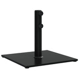 Vidaxl Parasol Base per bastoncini di Ø32 38 48 mm 17 kg quadrati