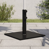 Vidaxl Parasol Base per bastoncini di Ø32 38 48 mm 17 kg quadrati