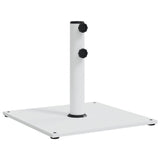 Vidaxl Parasol Base per bastoncini di Ø32 38 48 mm 17 kg quadrati