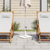 Vidaxl Parasol Base per bastoncini di Ø32 38 48 mm 17 kg quadrati