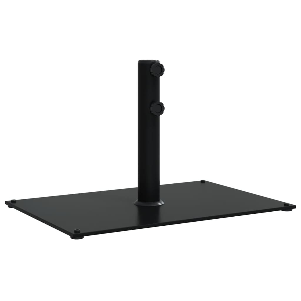 Vidaxl Parasol base for sticks of Ø32 38 48 mm 15 kg rectangular