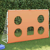 Vidaxl Children's football goal with target mat and ball 182x62x118 cm