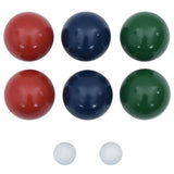 Vidaxl 8-part Jeu de Boules Ballset and carrier bag Solid pine