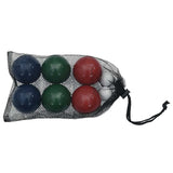Vidaxl 8-part Jeu de Boules Ballset and carrier bag Solid pine