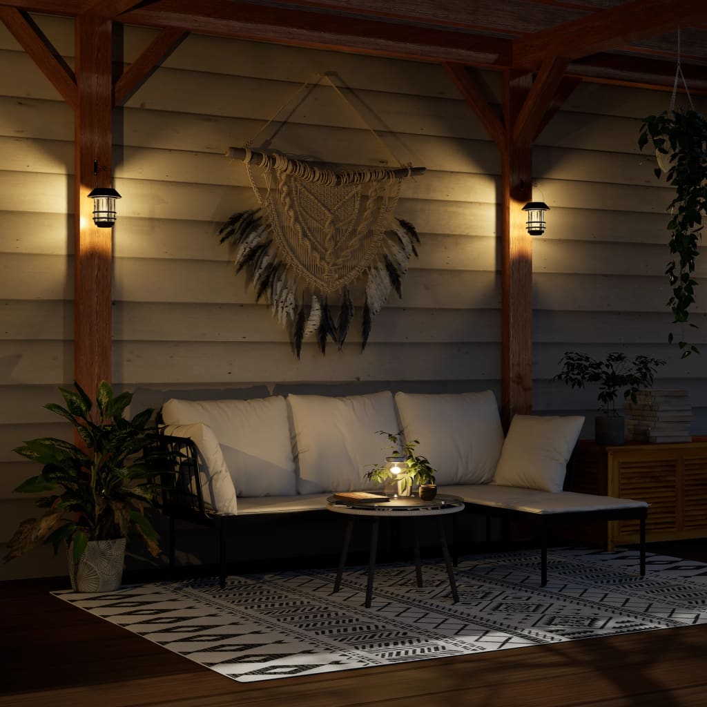 Vidaxl Wall Lantarns For Outside 4 St Solar White