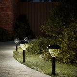 Vidaxl Garden path lighting 4 ST Solar with ground pins RGB and Warmwit