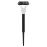 Vidaxl Garden Path Lighting 12 St Solar med markstift vita
