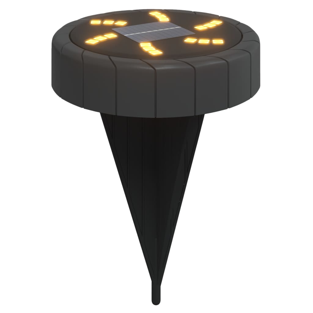 Vidaxl Ground lamps 12 St Solar with Ground pins Warm white